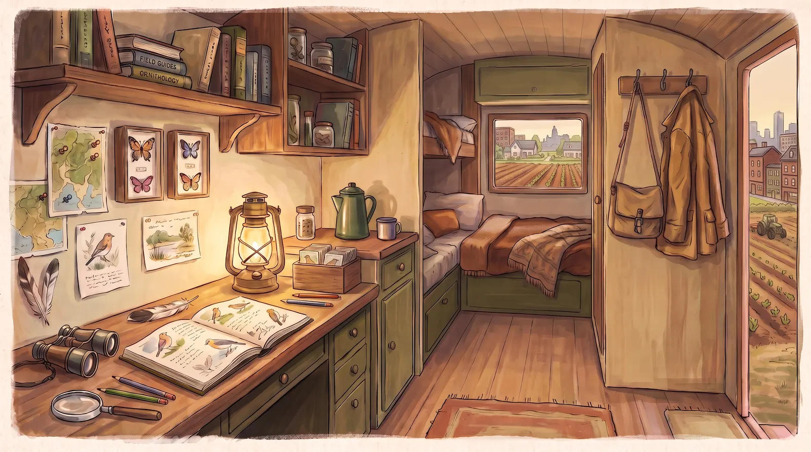 Urban and farmland camp